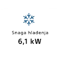 Hladjenje 14kW ico Hladjenje 6 1kW ico