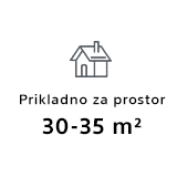 Prostor 140 150m2 ico Prostor 30 35m2 ico
